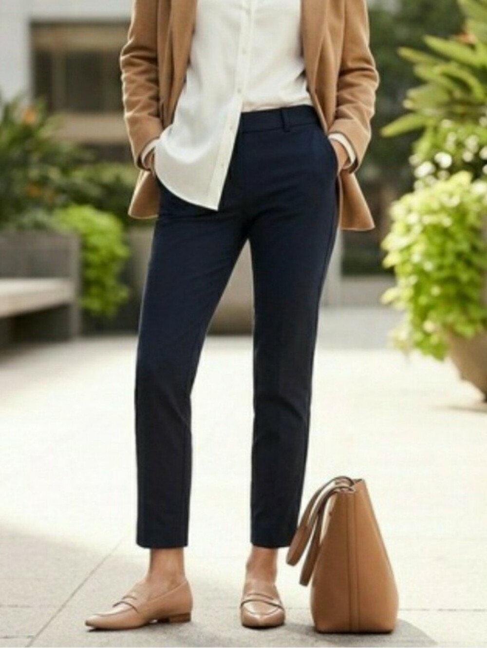 Banana Republic Sloan Highrise Crop Ankle Pants